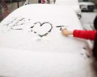 小編能說這是雪中愛情的表白嗎？只是不知道這表白的對象是哪位幸福的小伙......真是讓人羨慕！