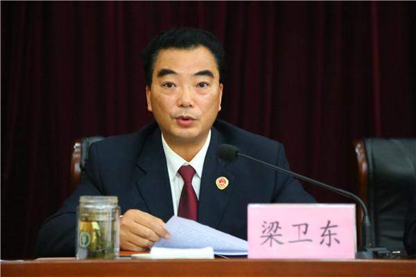 市院黨組成員、紀(jì)檢組長(zhǎng)梁衛(wèi)東講話.JPG
