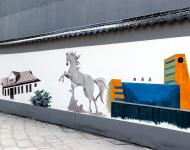 一幅圖向我們展示駐馬店市的歷史變遷，使群眾更直觀地了解到駐馬店市的發(fā)展。