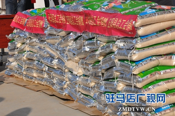 正陽縣總工會開展“迎新春、送祝?！被顒? width=