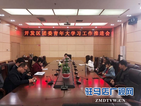 團開發(fā)區(qū)委開展青年大學習推進會