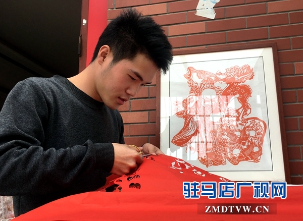 青年風(fēng)采|駐馬店90后大學(xué)生雪強的剪紙情緣