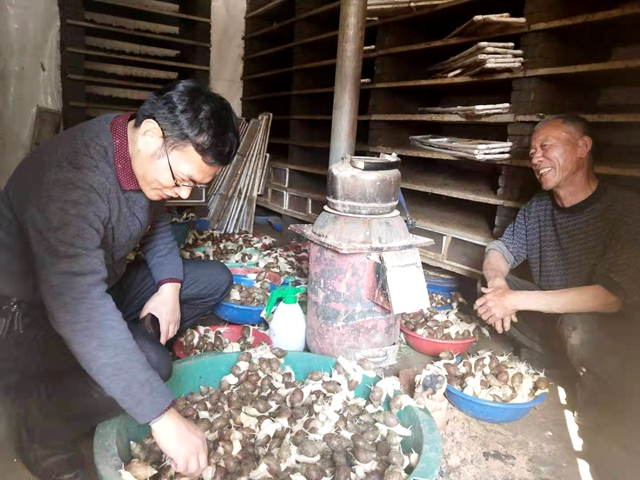 小蝸?！榜W著”貧困戶走上致富路