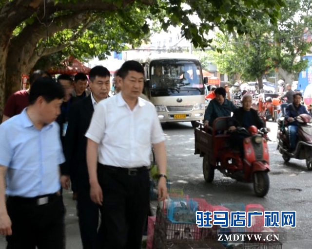 西平縣領(lǐng)導(dǎo)對城區(qū)創(chuàng)衛(wèi)工作進行督導(dǎo)檢查