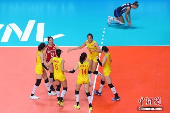 女排世界杯：中國(guó)女排3:0喀麥隆迎兩連勝