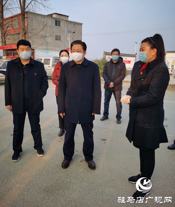 朱是西深入新蔡縣實地暗訪督導疫情防控各項措施落實情況