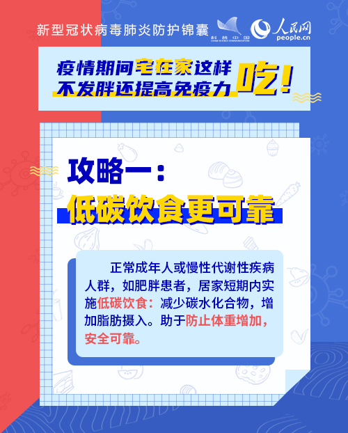 疫情期間宅在家這樣吃！不發(fā)胖還提高免疫力