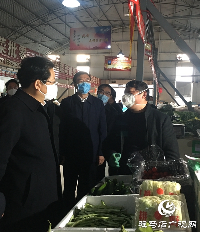 朱是西實地調研市場供應和道路交通保通保暢工作