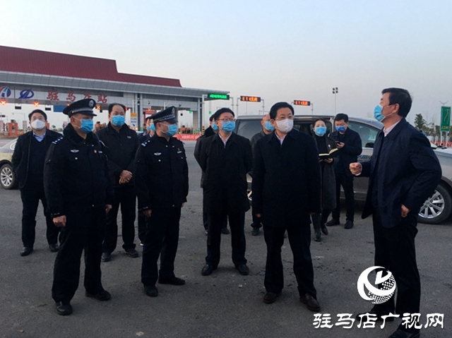 朱是西實地調研市場供應和道路交通保通保暢工作