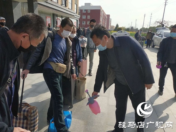 上蔡縣公安局助力駐馬店±800千伏換流站工程農(nóng)民工返崗復工