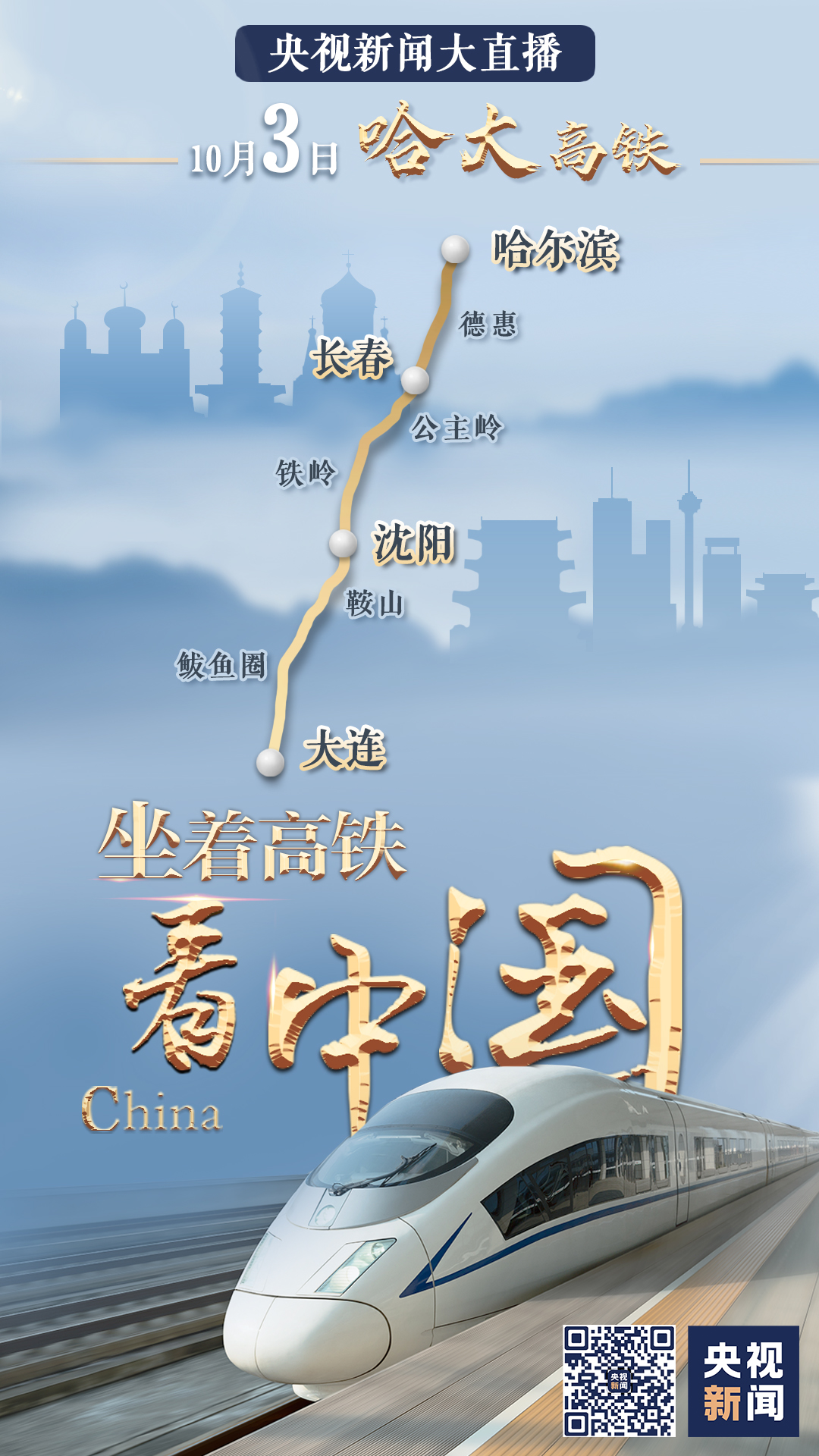 祖國那么大，我們都想去看看！八天八線，坐著高鐵看中國