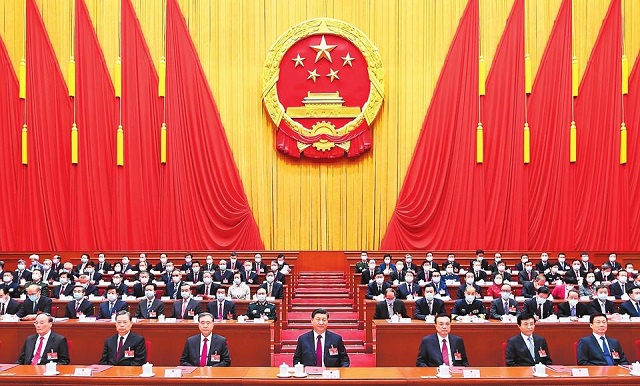 十三屆全國人大四次會議在京閉幕