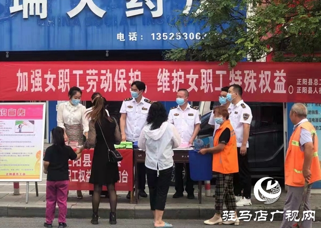 正陽縣開展女職工產(chǎn)假等權(quán)益保障專項(xiàng)執(zhí)法宣傳活動