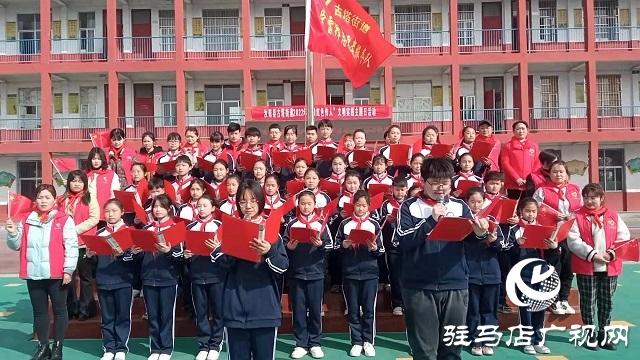 駐馬店市汝南縣古塔街道開展“做紅色傳人”文明實(shí)踐主題日活動