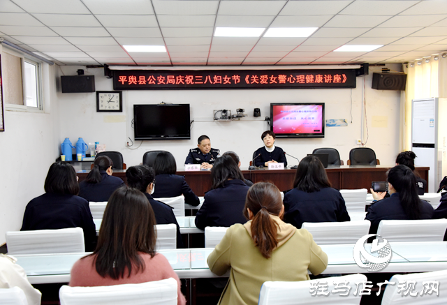 平輿縣公安局開(kāi)展慶“三八”心理健康輔導(dǎo)講座