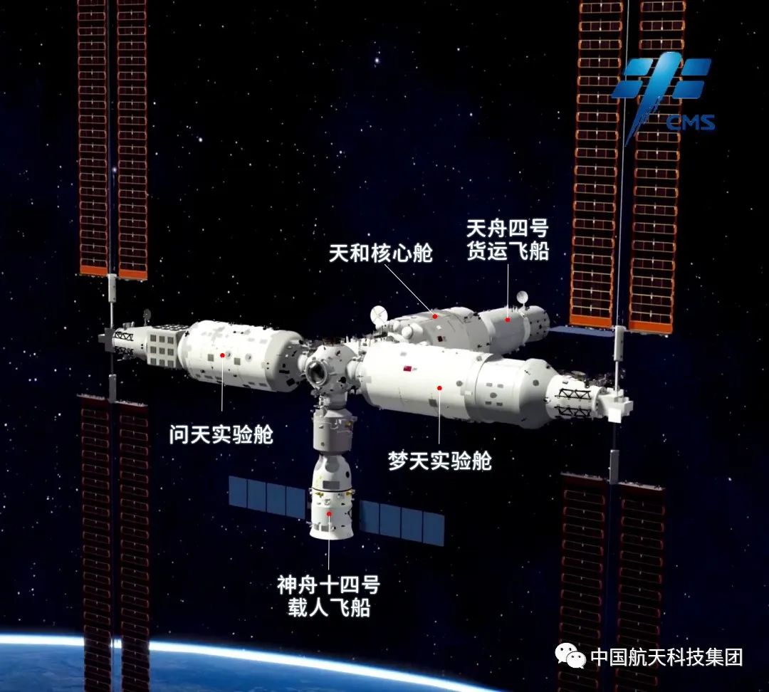 飛天圓夢丨此刻載入史冊！夢天轉(zhuǎn)位成功，中國空間站“T”字基本構(gòu)型在軌組裝完成！