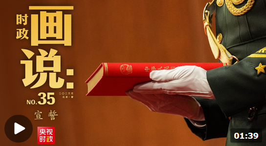 時(shí)政畫(huà)說(shuō)丨宣誓