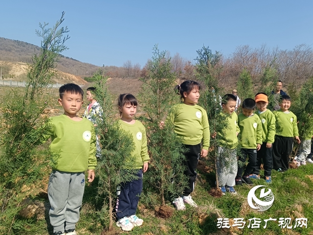 駐馬店市實(shí)驗(yàn)幼兒園組織開展義務(wù)植樹活動(dòng)