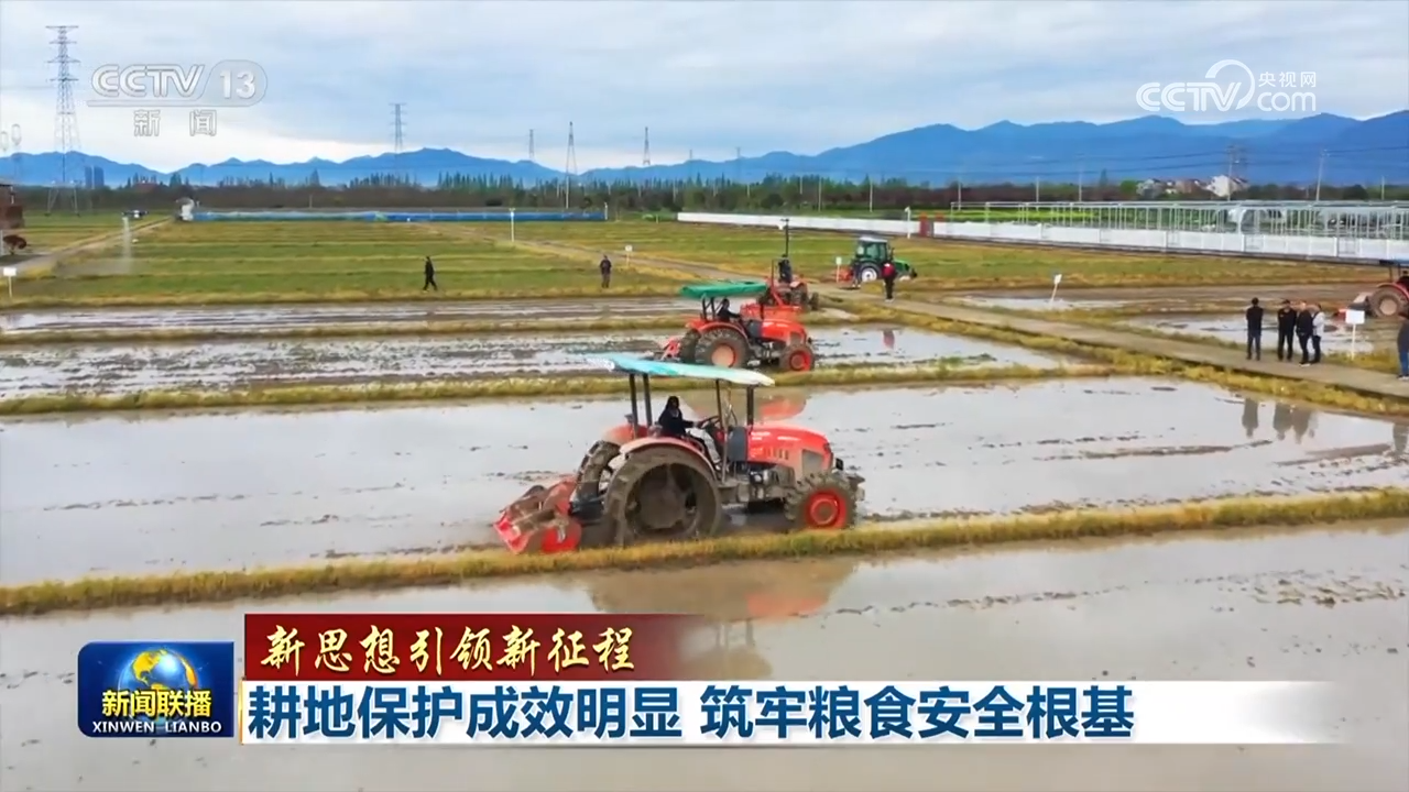 【新思想引領(lǐng)新征程】耕地保護成效明顯 筑牢糧食安全根基
