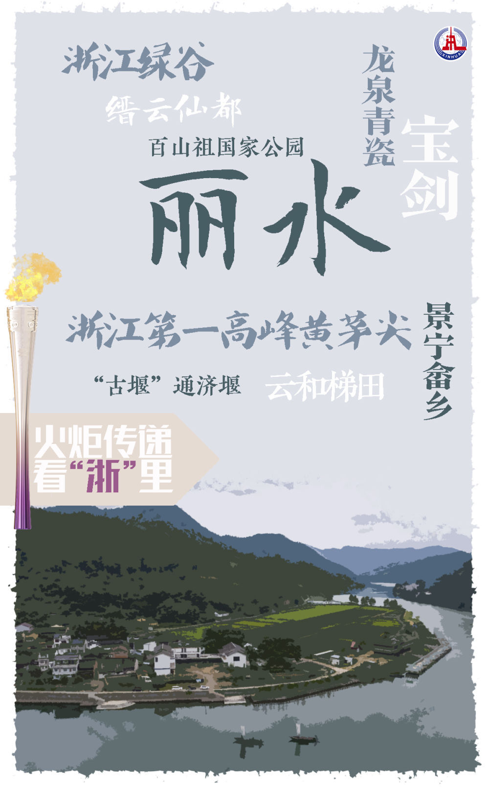 亞運(yùn)火炬?zhèn)鬟f看“浙”里｜“薪火”的足跡