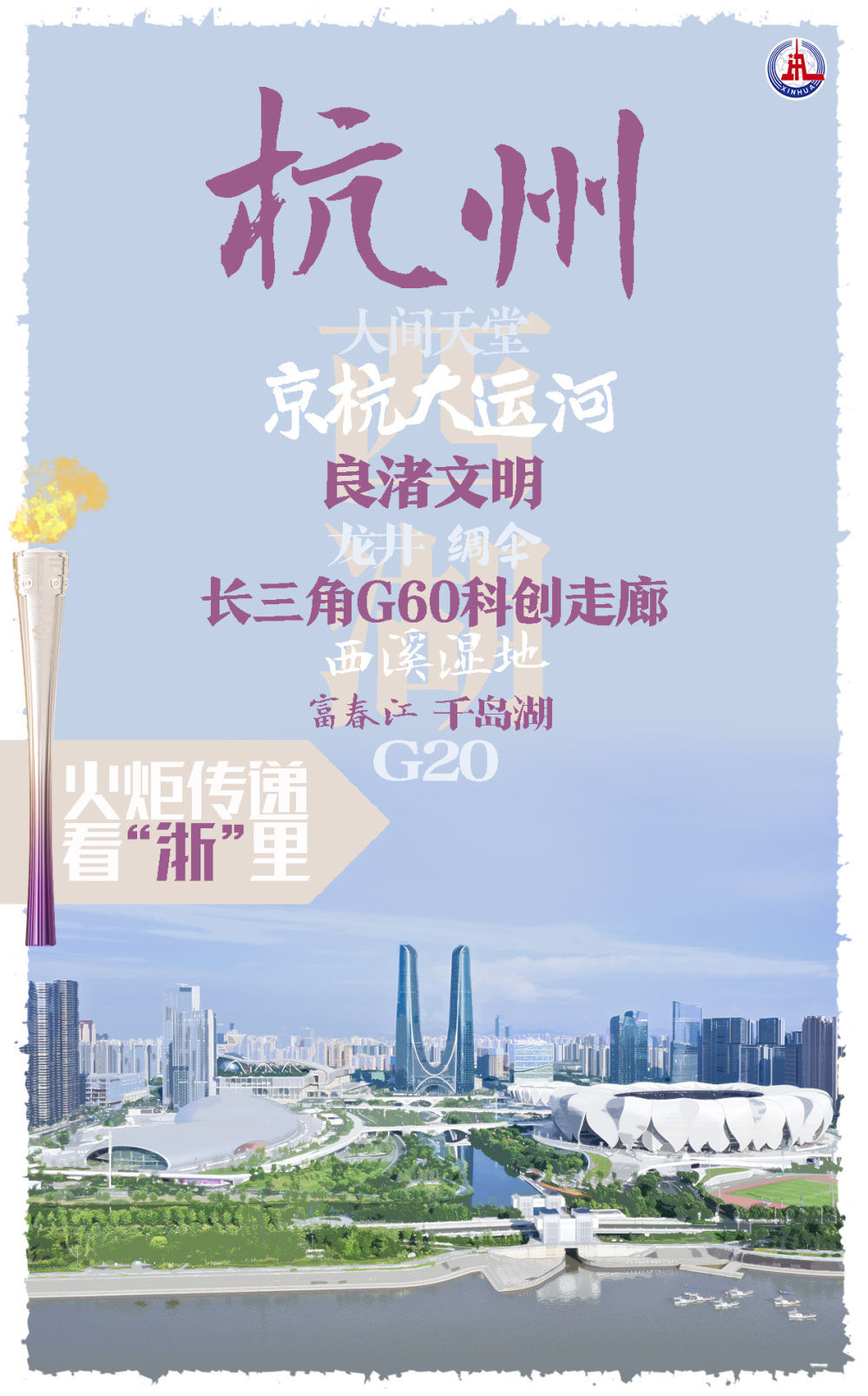 亞運(yùn)火炬?zhèn)鬟f看“浙”里｜“薪火”的足跡