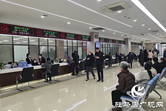 節(jié)后第一天 駐馬店市政務(wù)服務(wù)“元?dú)鉂M(mǎn)滿(mǎn)”開(kāi)工