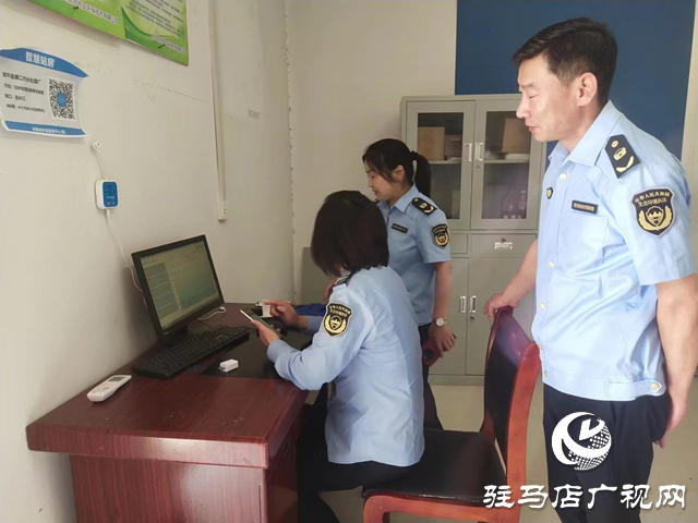駐馬店市生態(tài)環(huán)境局遂平分局開展自動在線監(jiān)測設施檢查