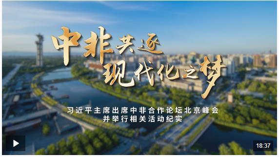 時(shí)政紀(jì)錄片丨中非共逐現(xiàn)代化之夢——習(xí)近平主席出席中非合作論壇北京峰會(huì)并舉行相關(guān)活動(dòng)紀(jì)實(shí)