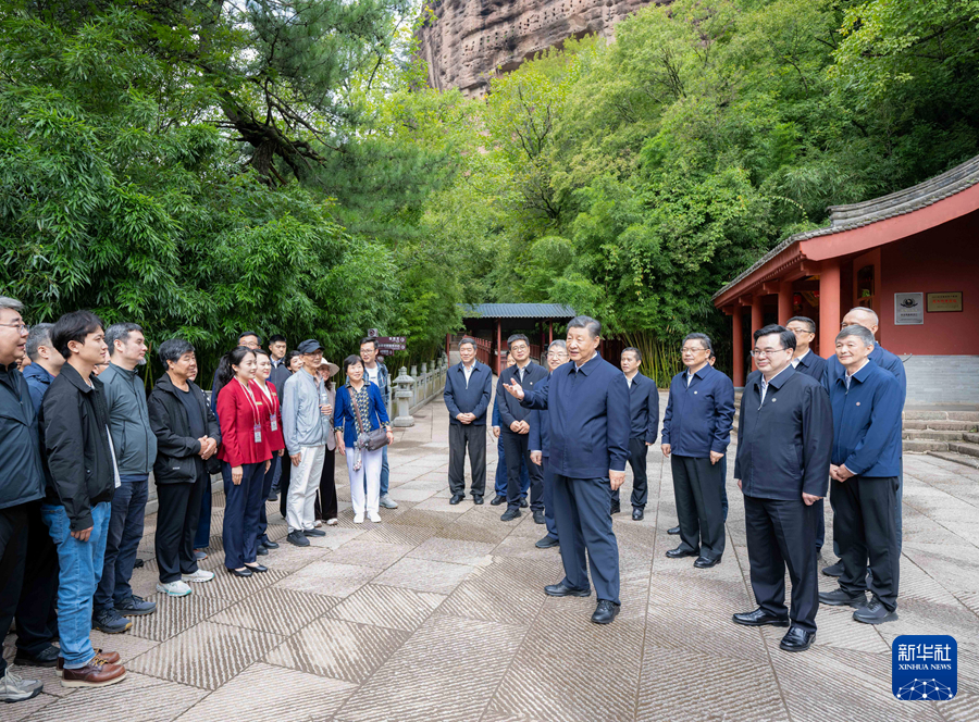 習近平在甘肅考察時強調 深化改革勇于創(chuàng)新苦干實干富民興隴 奮力譜寫中國式現代化甘肅篇章