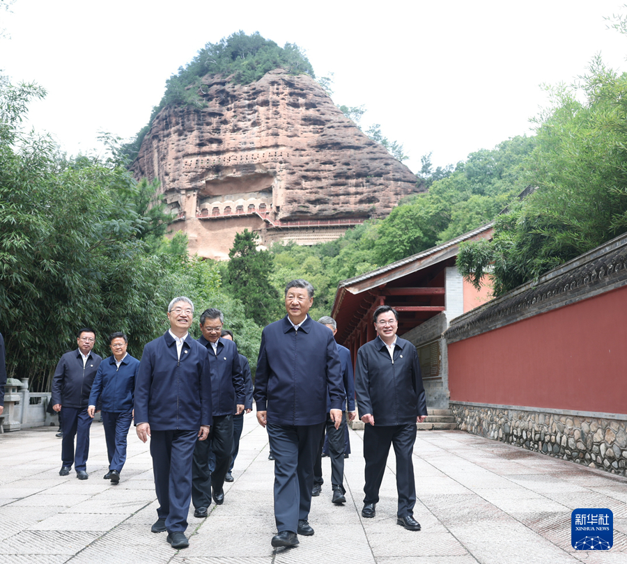 習近平在甘肅考察時強調 深化改革勇于創(chuàng)新苦干實干富民興隴 奮力譜寫中國式現代化甘肅篇章