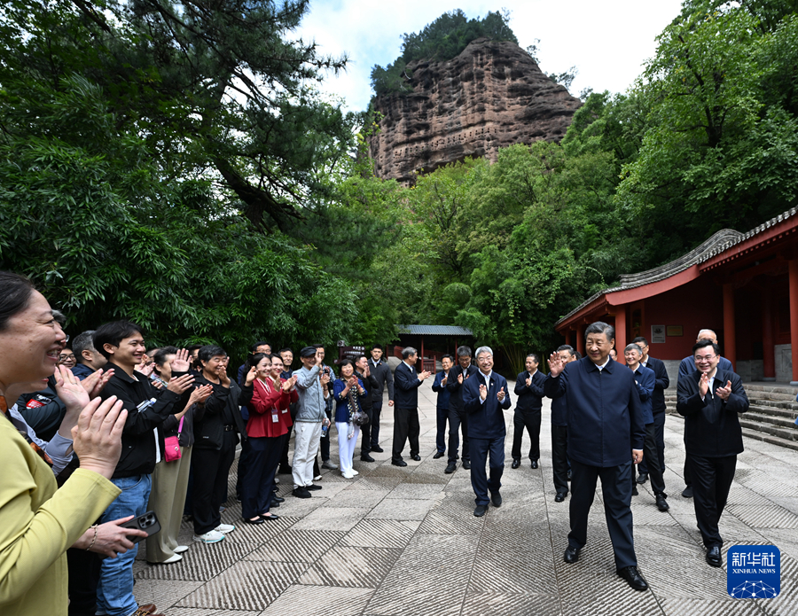 習近平在甘肅考察時強調 深化改革勇于創(chuàng)新苦干實干富民興隴 奮力譜寫中國式現代化甘肅篇章