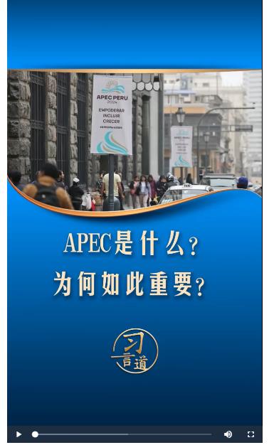 習(xí)言道｜APEC是什么？為何如此重要？