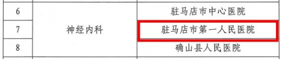 駐馬店市第一人民醫(yī)院新增5個駐馬店市臨床重點(diǎn)?？? width=