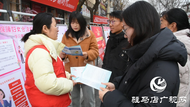 正陽縣婦聯(lián)開展慶?！叭恕眿D女節(jié)維權(quán)宣傳活動