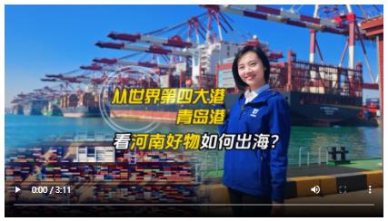 從世界第四大港——青島港看河南好物如何出海？