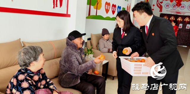 正陽縣人民法院真陽法庭：養(yǎng)老院里送法忙