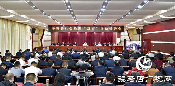 平輿縣社會治理 “雙百” 行動推進(jìn)會召開