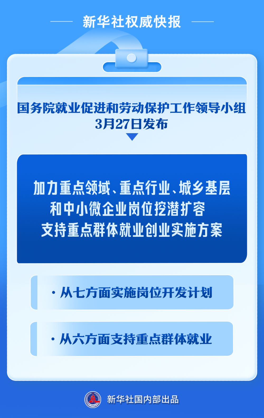 加力擴(kuò)崗！國家出臺(tái)方案支持重點(diǎn)群體就業(yè)