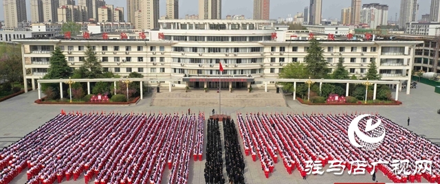 泌陽縣一高第十六屆校園文化藝術節(jié)開幕