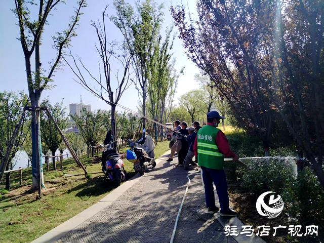 確山縣住建局：迅速行動 全力恢復大風后市容市貌