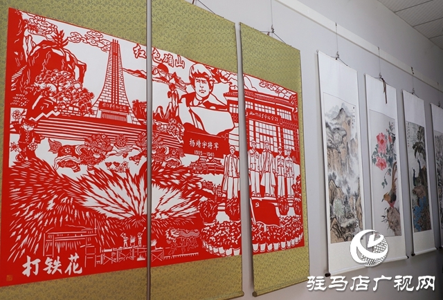 確山縣舉辦紀(jì)念楊靖宇將軍誕辰120周年書畫作品展