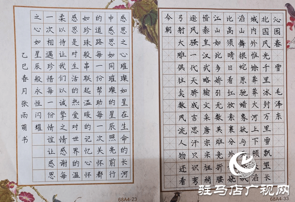 駐馬店職業(yè)技術(shù)學(xué)院成功舉辦“墨韻校園，詩(shī)詠青春”硬筆詩(shī)詞大賽