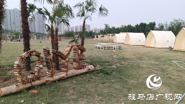 駐馬店人民公園澄清露營(yíng)區(qū)域：網(wǎng)絡(luò)地圖標(biāo)示存誤導(dǎo) 露營(yíng)需至西北角指定營(yíng)地