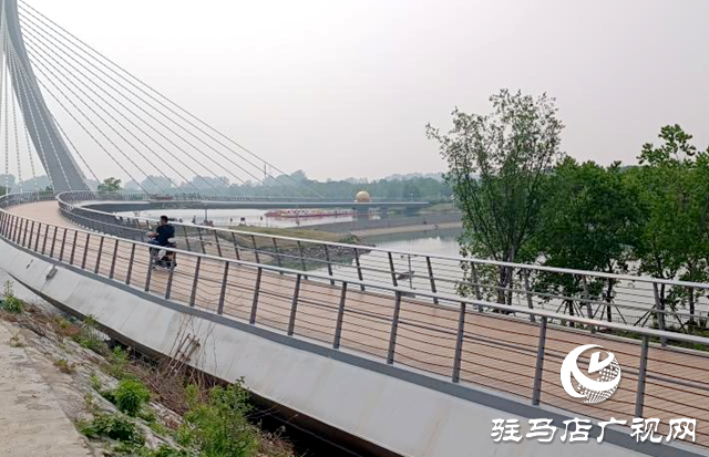 駐馬店人民公園禁騎電動車屢遭破防 管理方呼吁共建安全步行空間