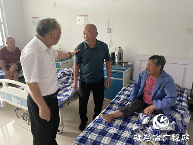 張銀良端午節(jié)深入駐馬店市驛城區(qū)托養(yǎng)中心 看望殘疾人