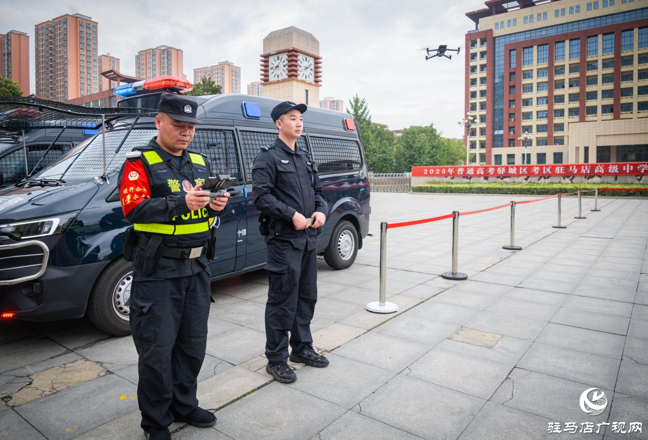 駐馬店市公安局經(jīng)濟開發(fā)區(qū)分局：暖心護考 為夢護航
