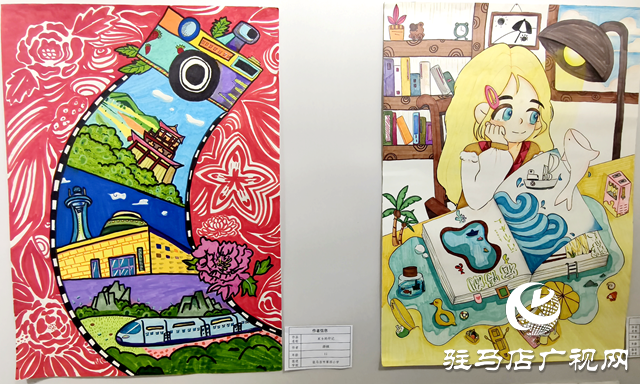 “親子悅讀藝術共創(chuàng)·出彩天中我來繪”少兒繪畫展在駐馬店市文化館開展